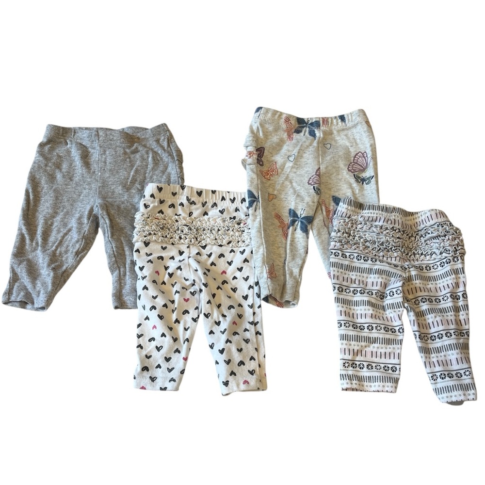 Bundle of 3 Month Ruffled Bottoms